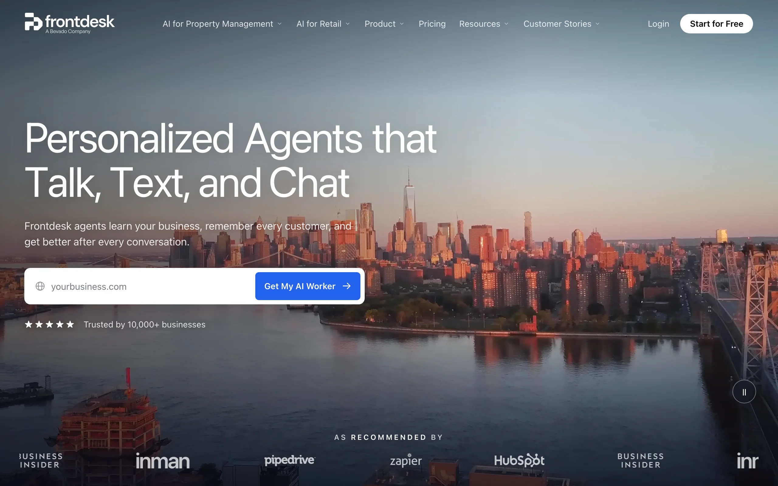 AI Receptionist with Frontdesk