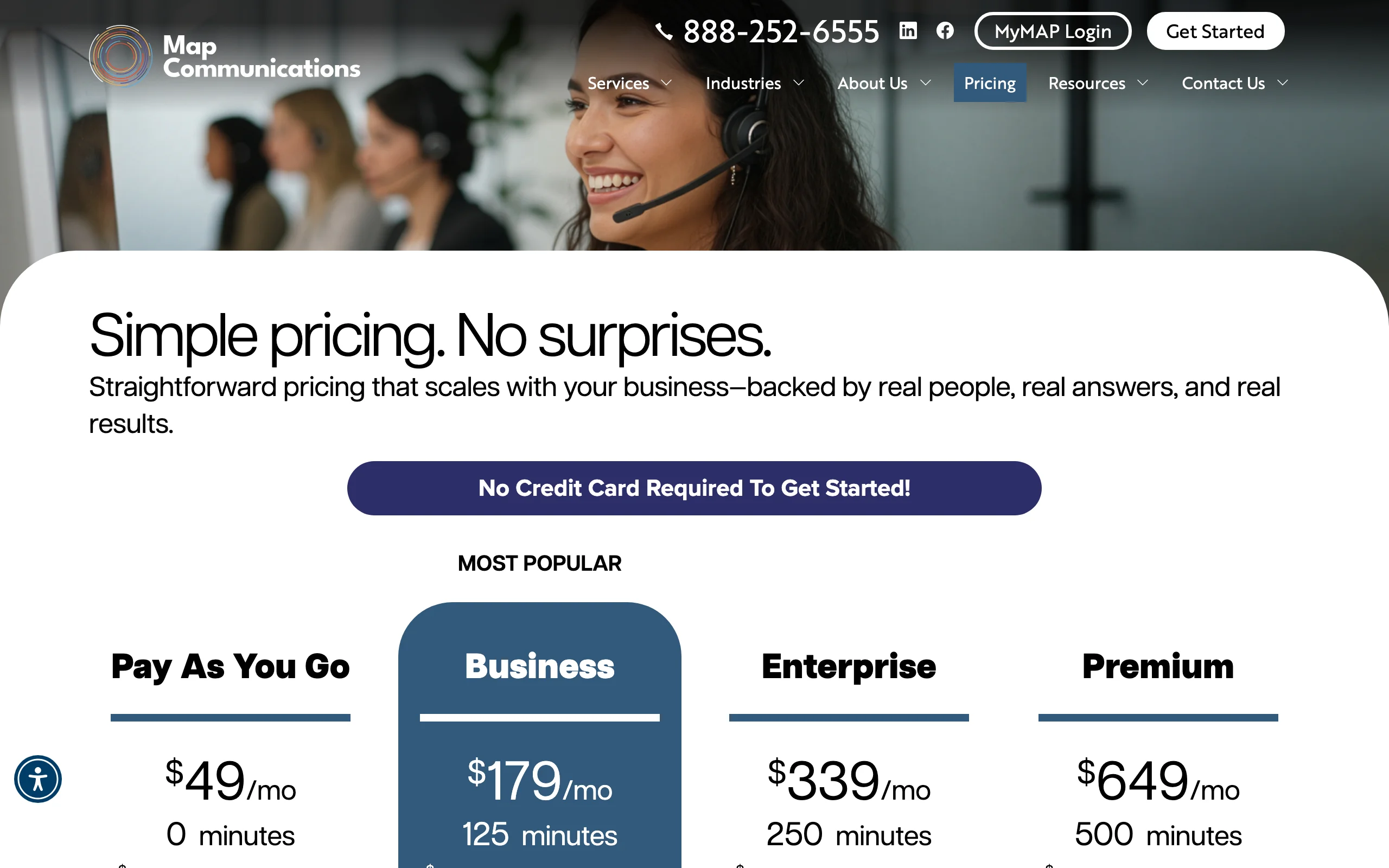 Medical Answering Service with MAP Communications