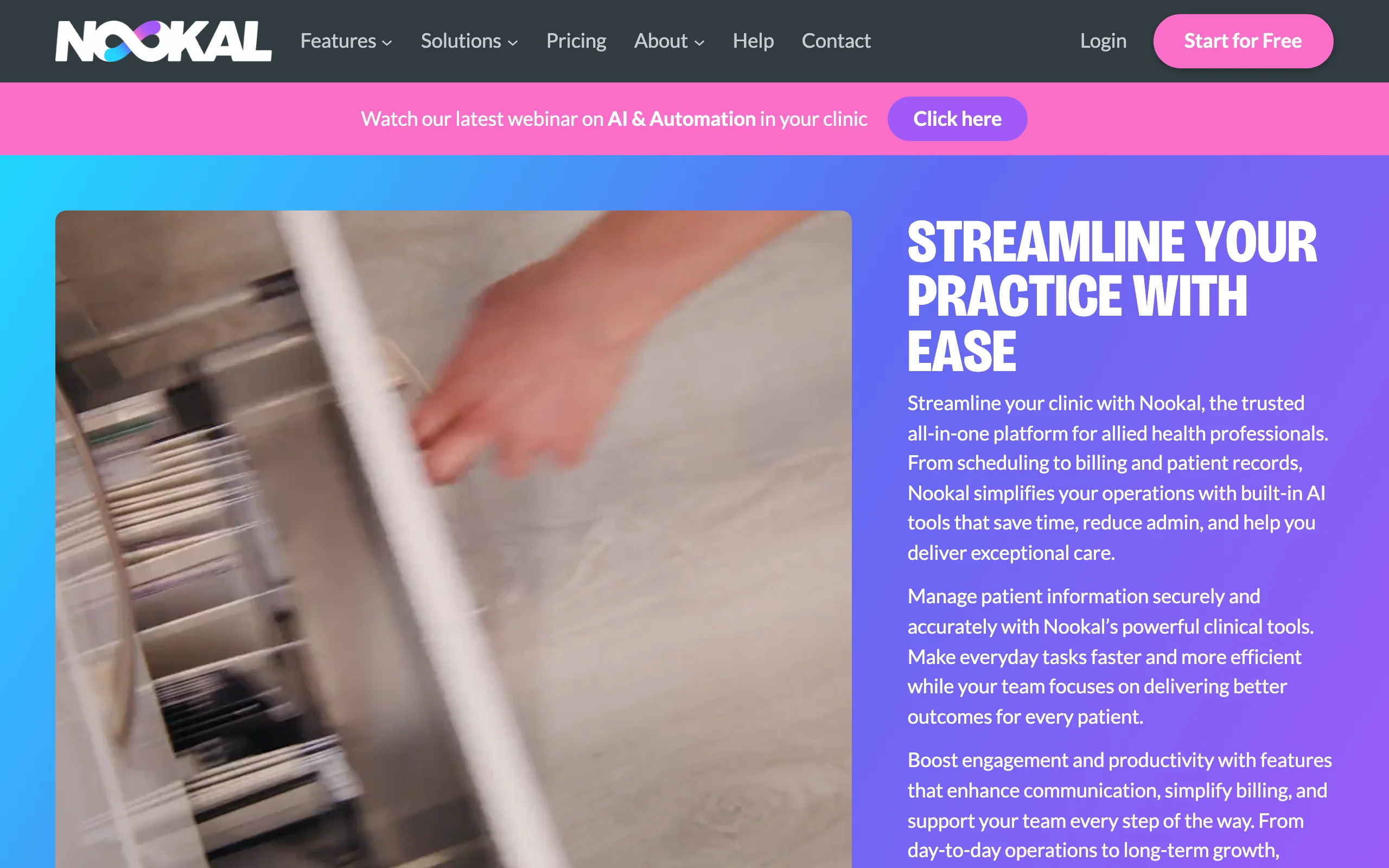 Practice Management Software with Nookal