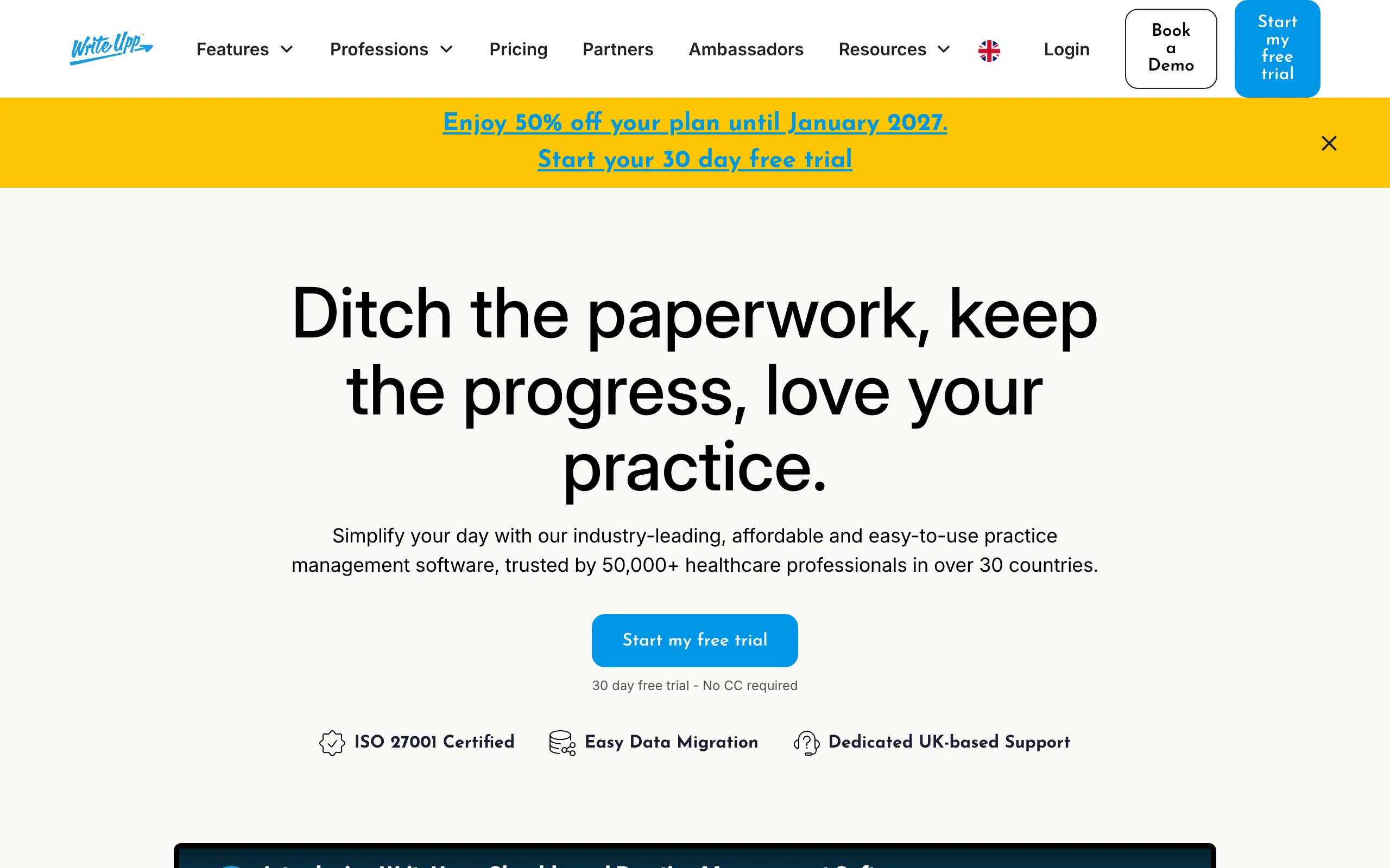 Practice Management Software with WriteUpp