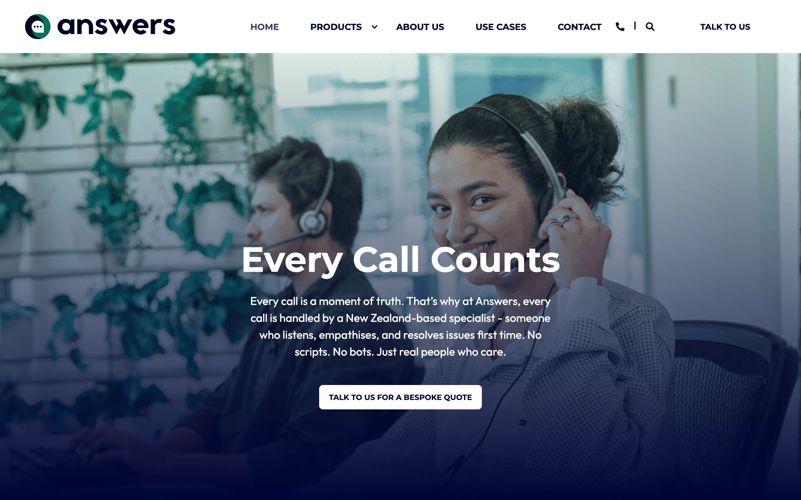 Virtual Receptionist with Answers